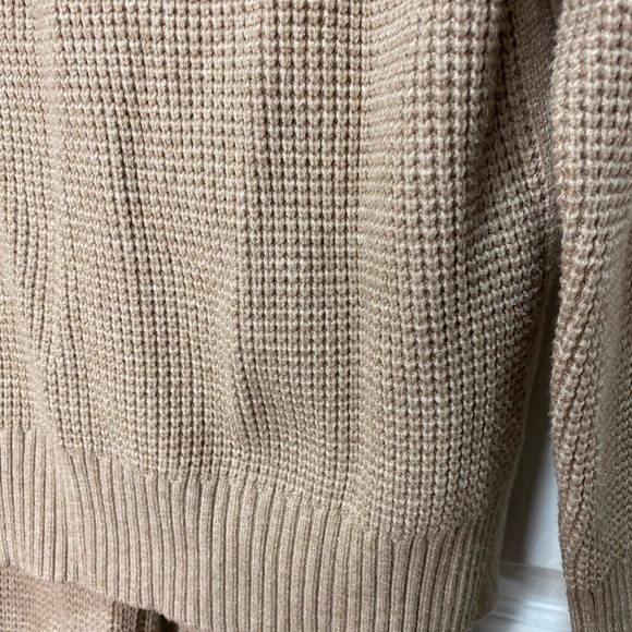 Tan Knit Sweater and Pants Set - Picture 3 of 13